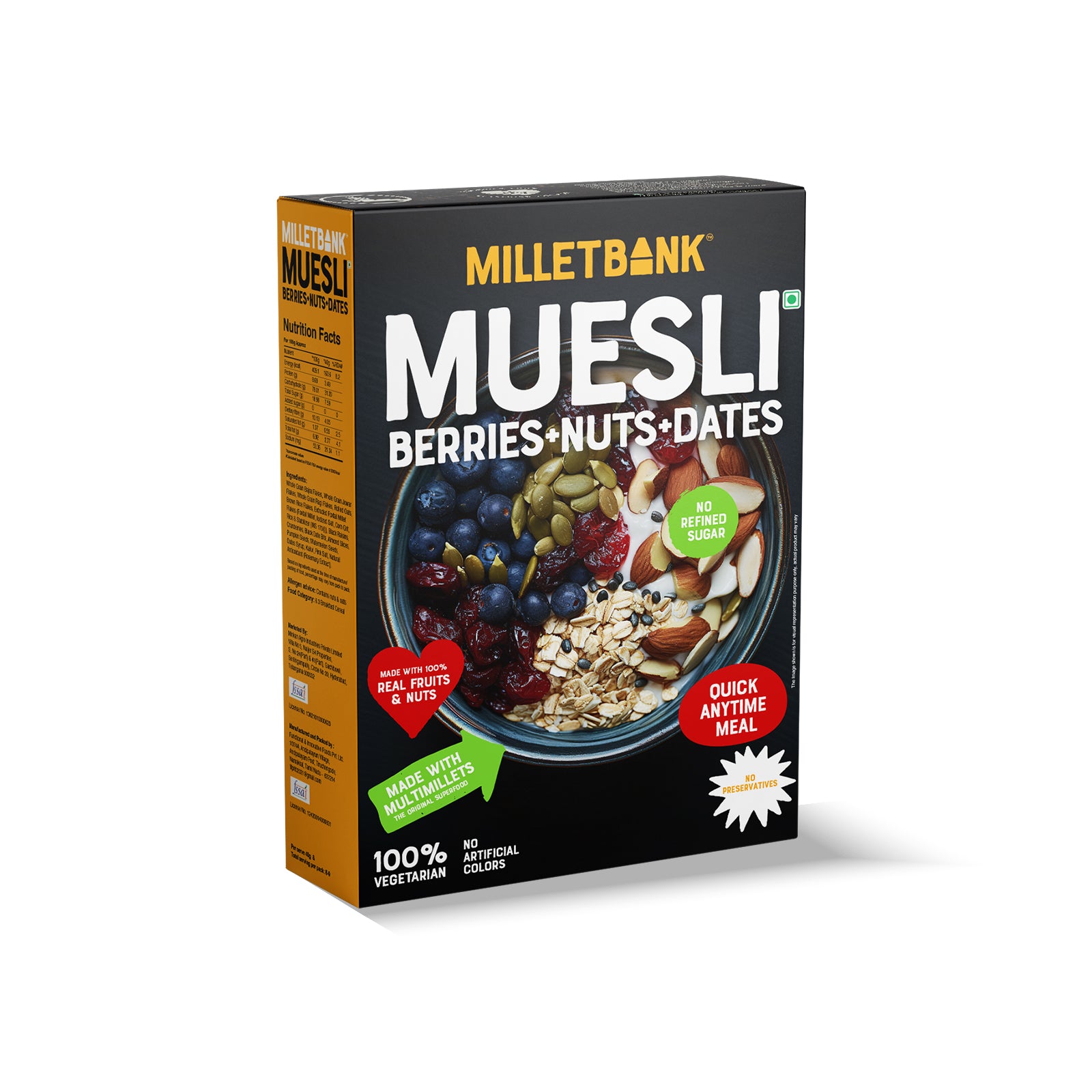 Berries Nuts & Dates Muesli
