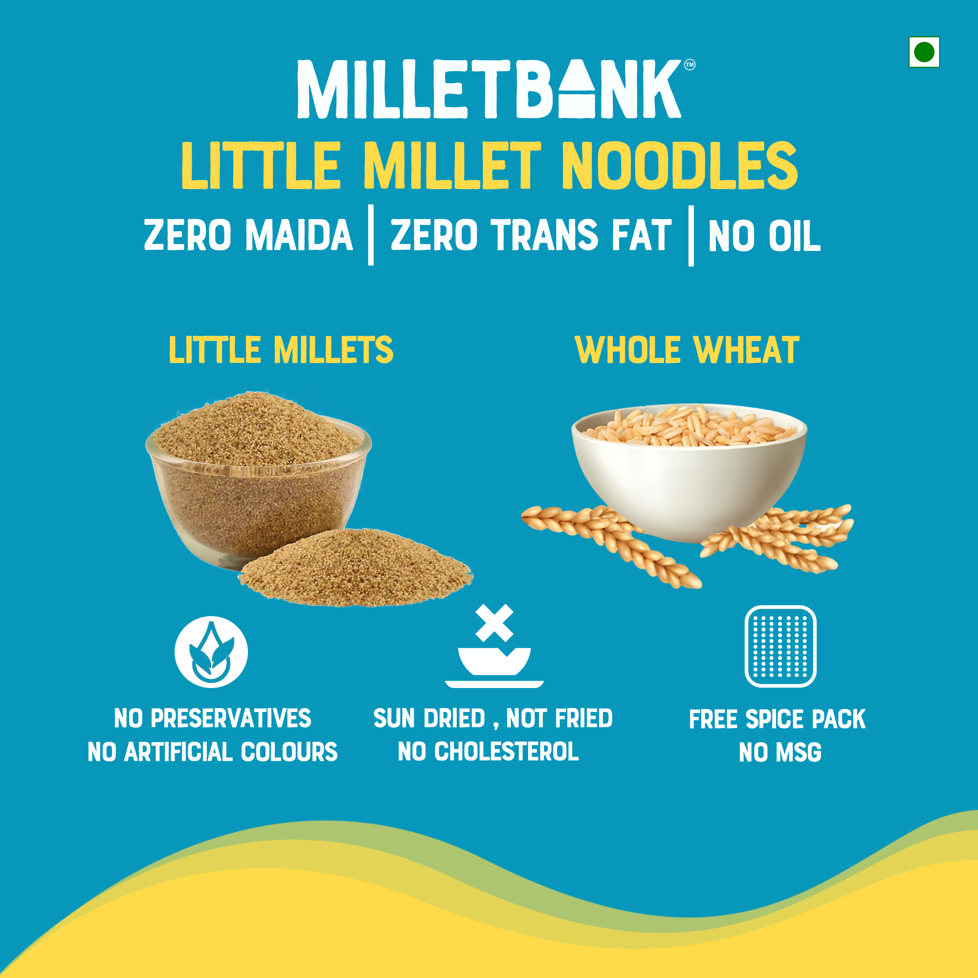 Little Millet Hakka Noodles