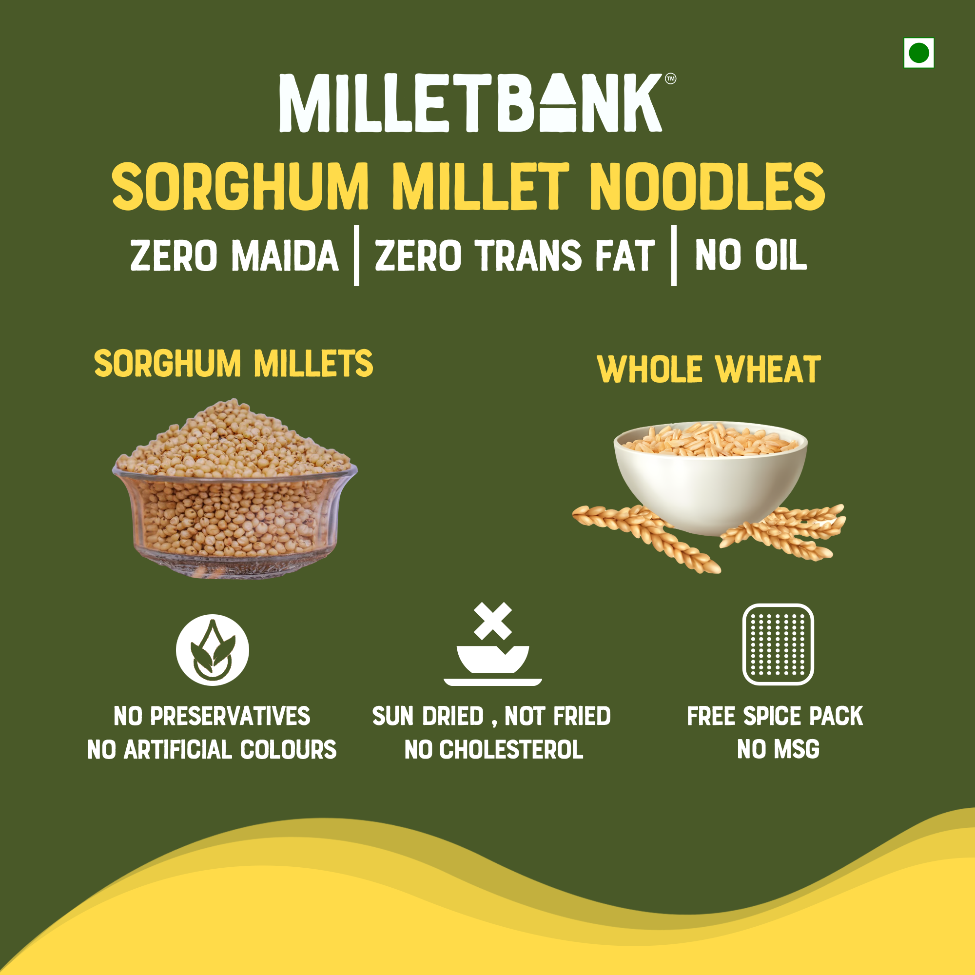 Sorghum Hakka Noodles