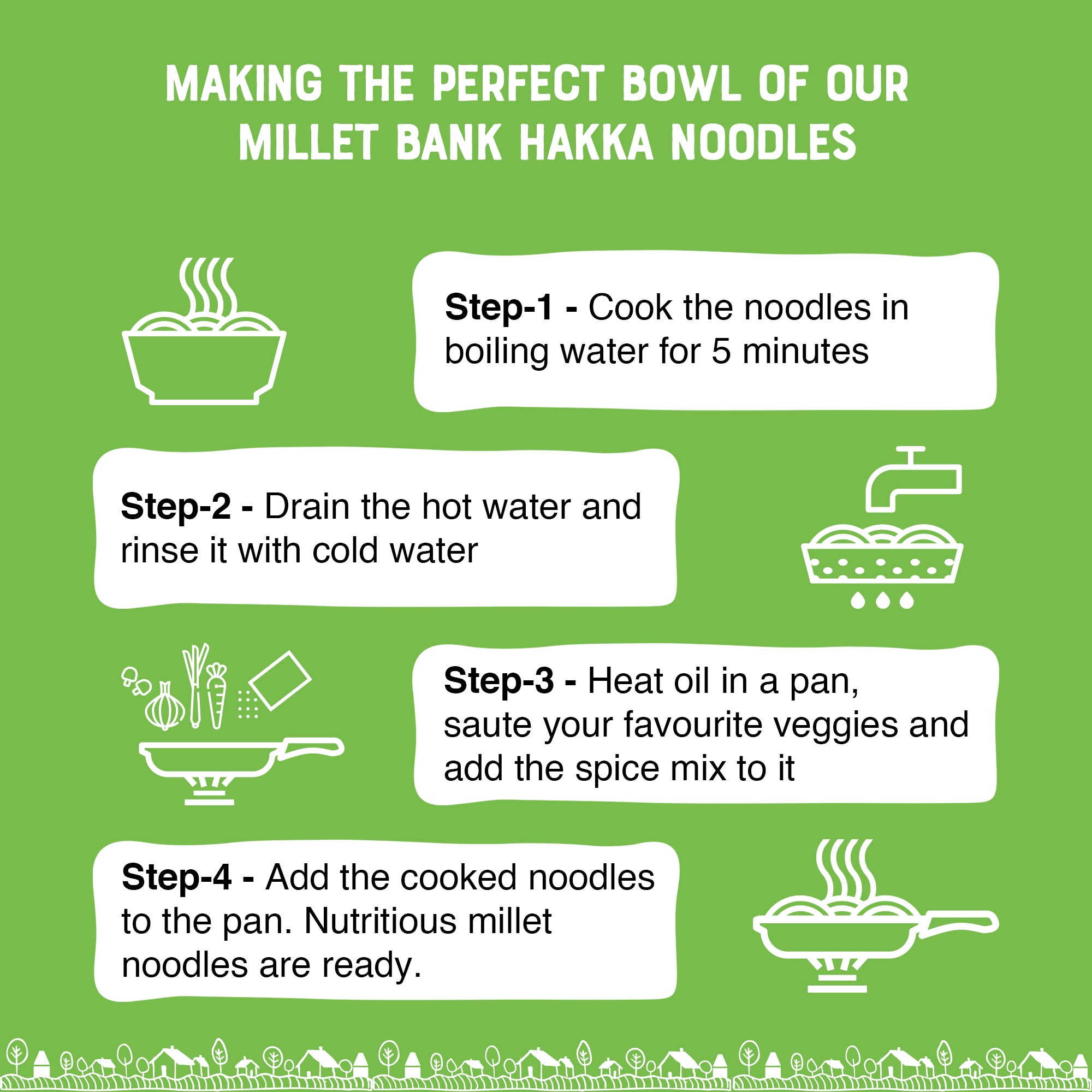 Sorghum Hakka Noodles