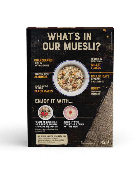 Millet Muesli Nutritional Facts 