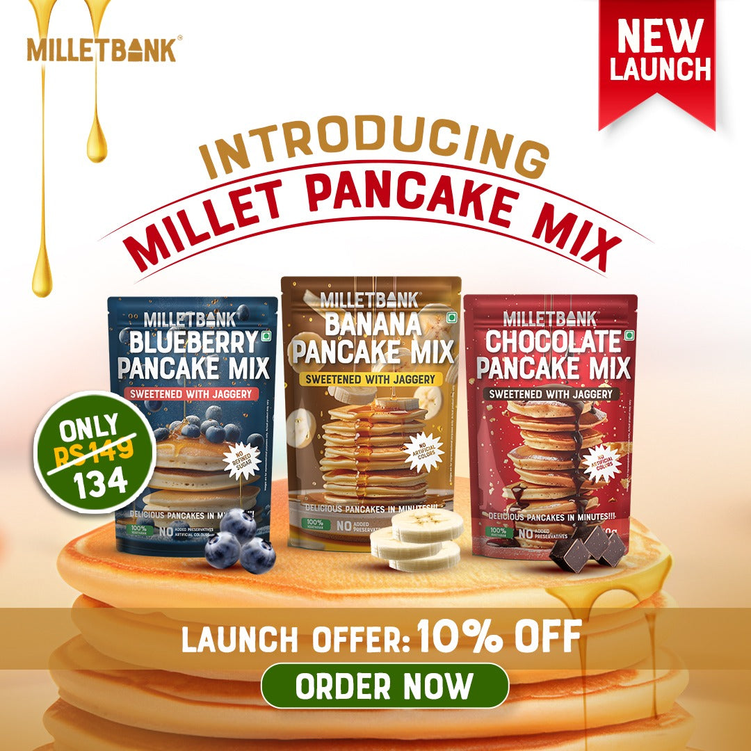 MILLET PANCAKE MIXES
