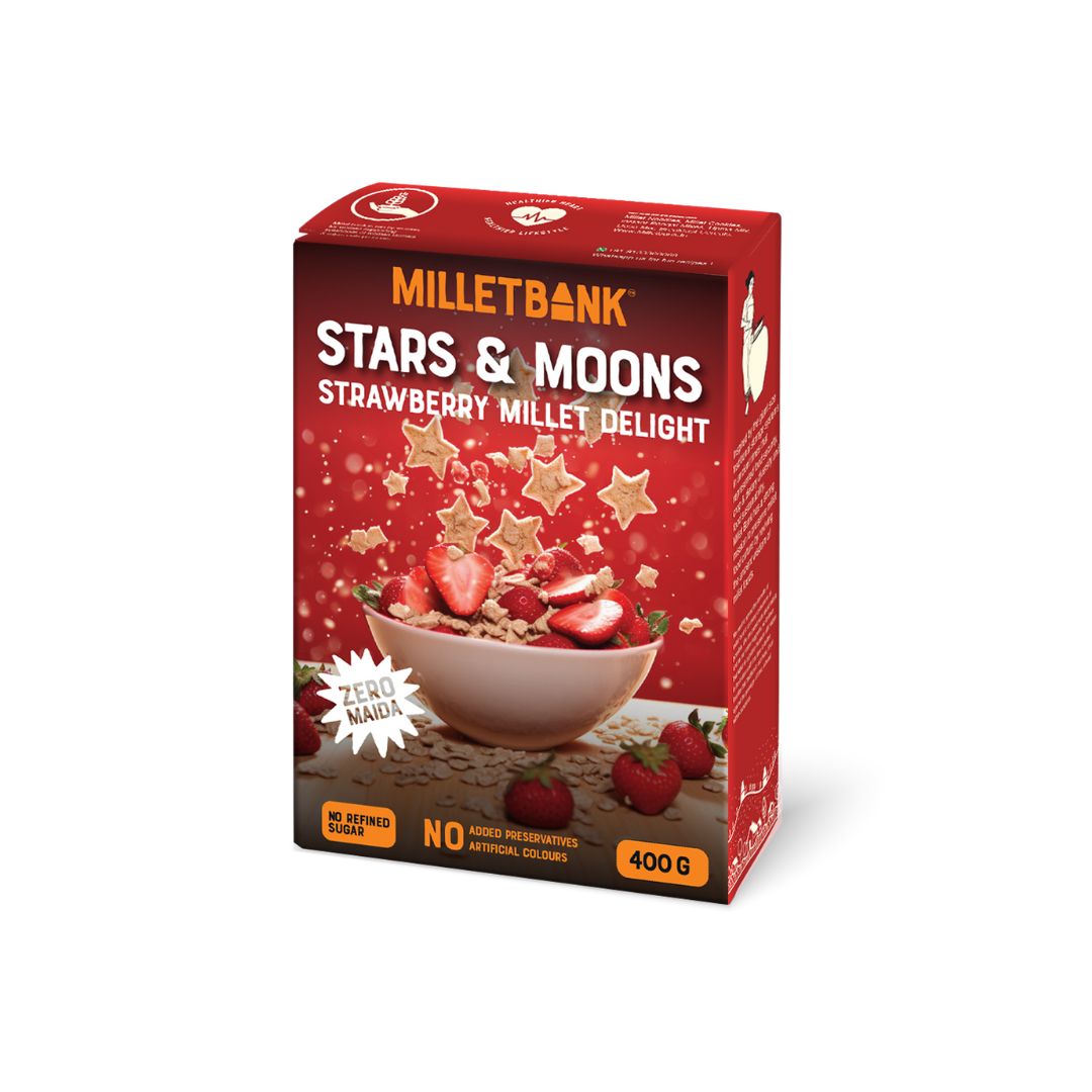 Stars & Moons : Strawberry Millet Delight