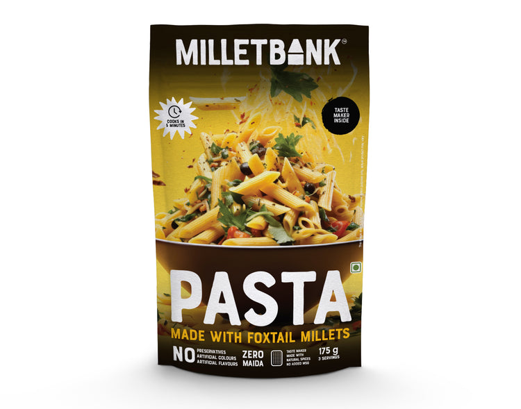 Buy Premium Millet Pasta from Millet Bank