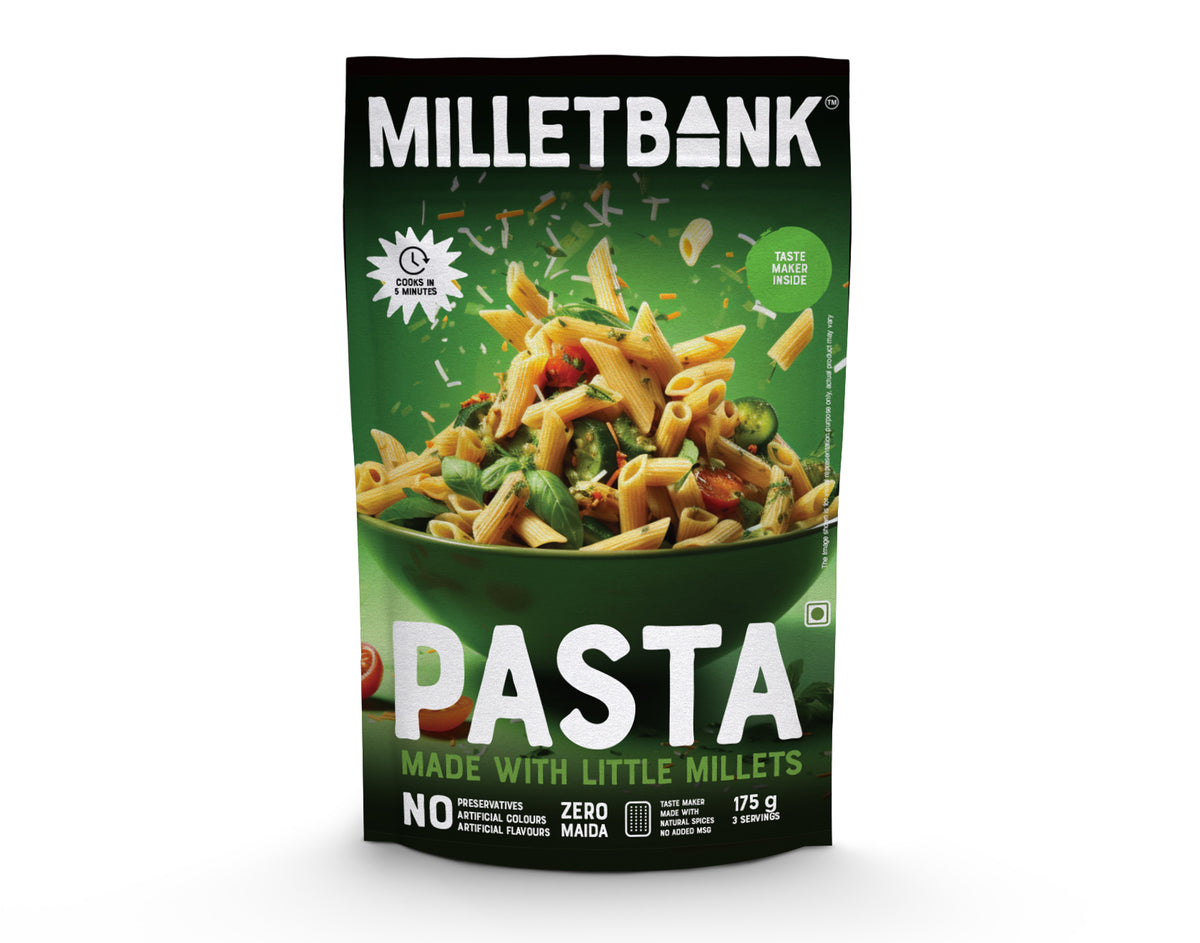 Buy Premium Millet Pasta from Millet Bank
