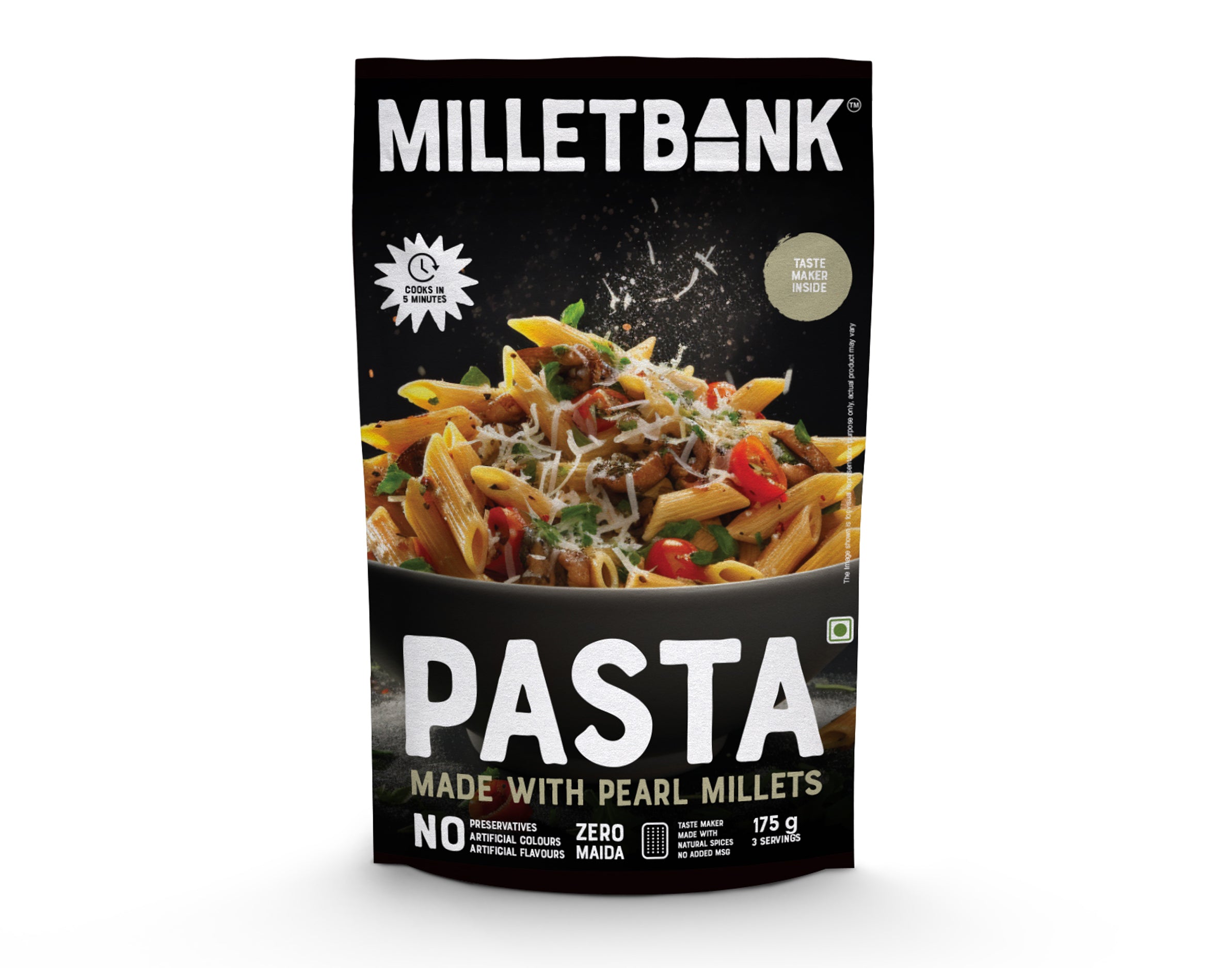 Pearl Millet Pasta 