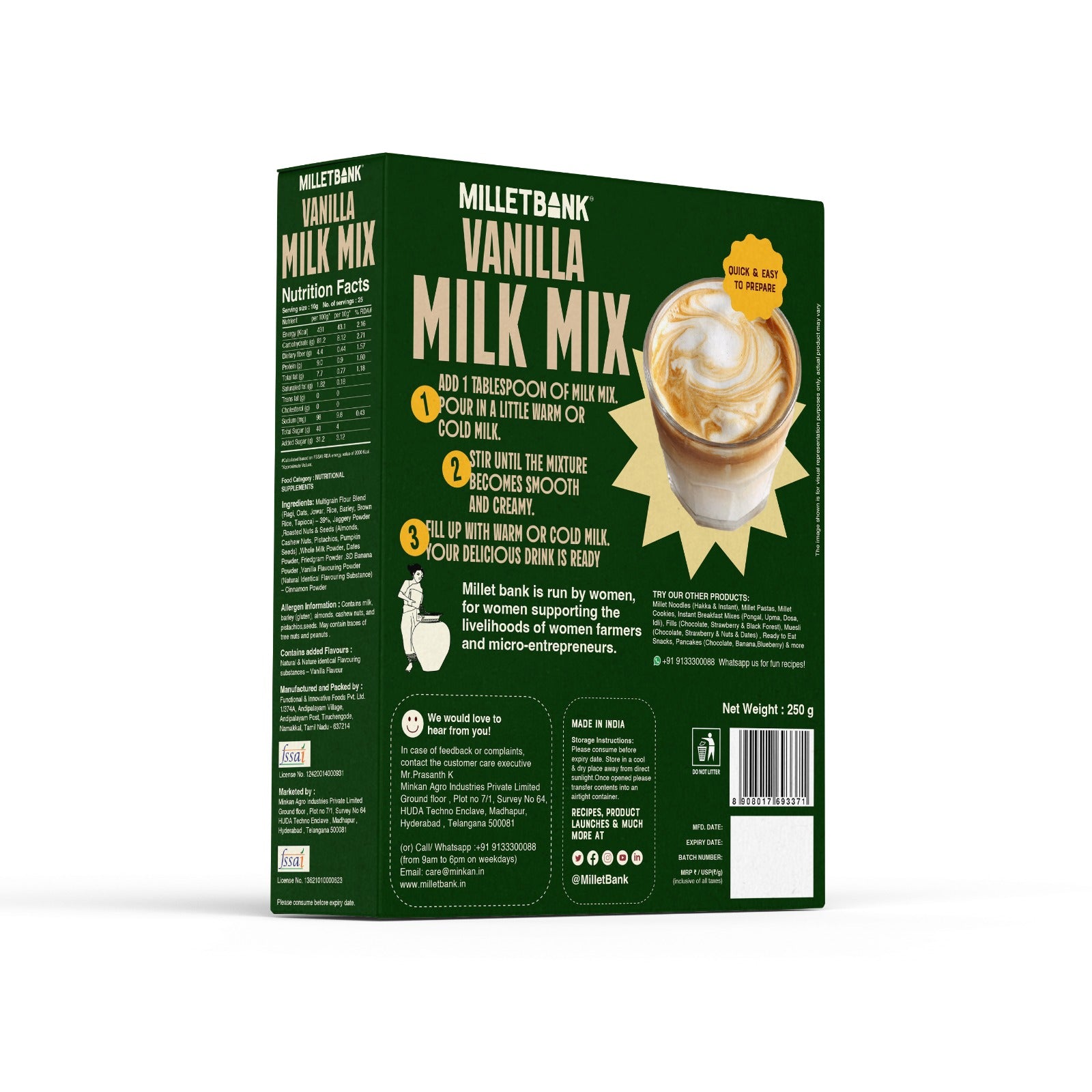Vanilla Milk Mix
