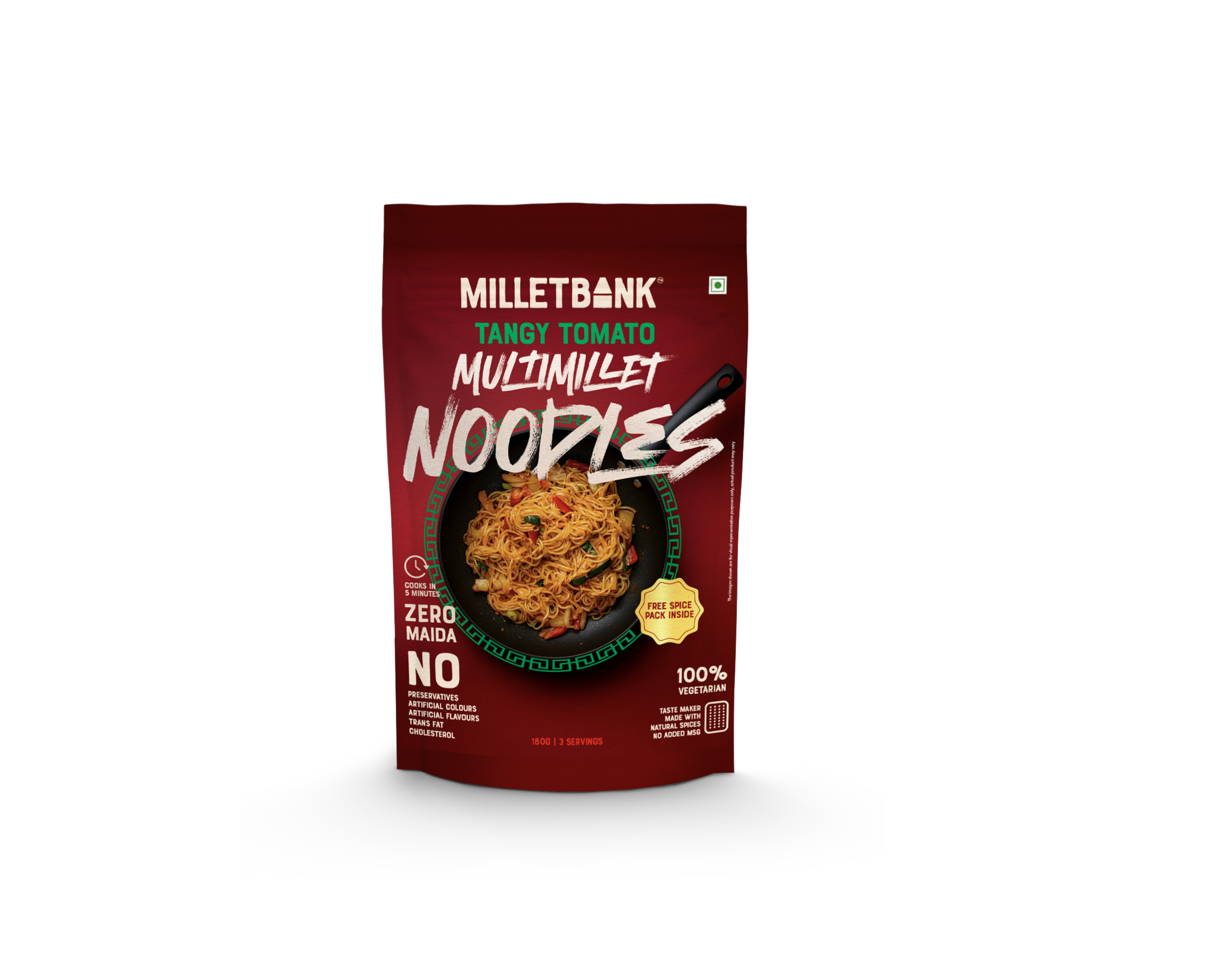 Multi Millet Tangy Tomato Hakka Noodles
