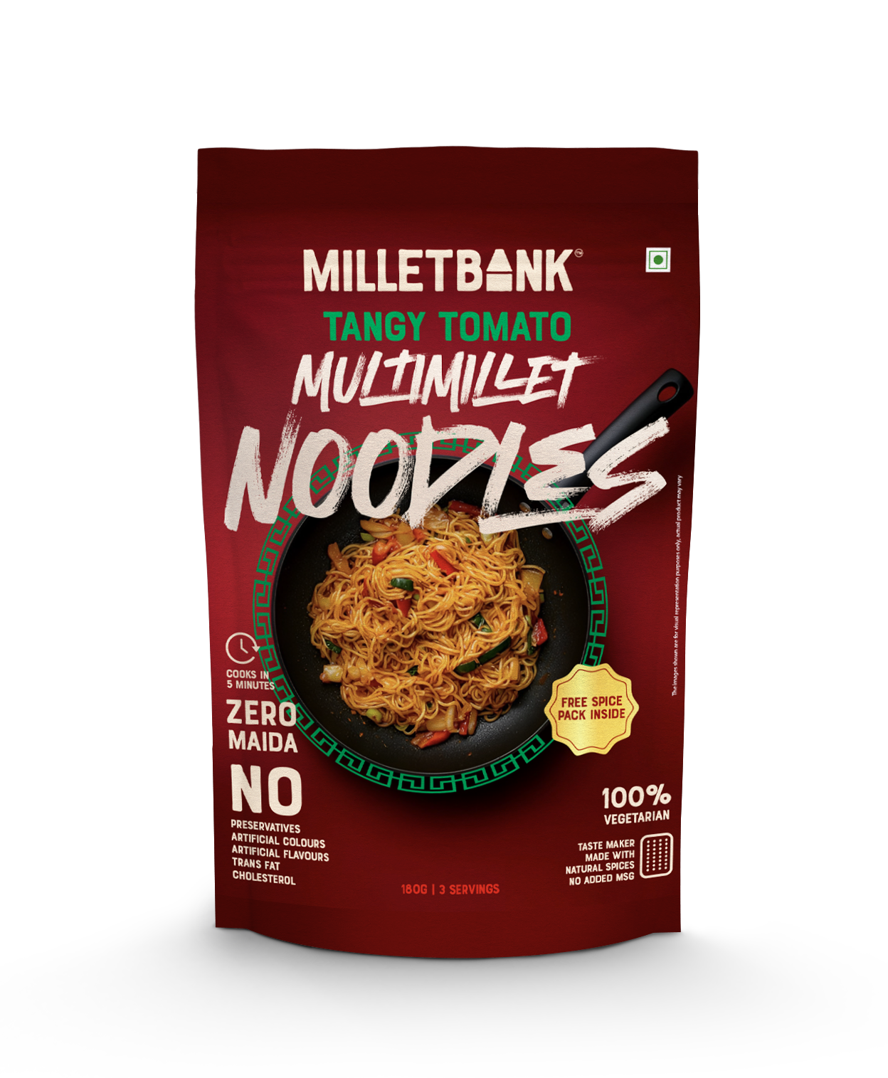Multi Millet Tangy Tomato Hakka Noodles